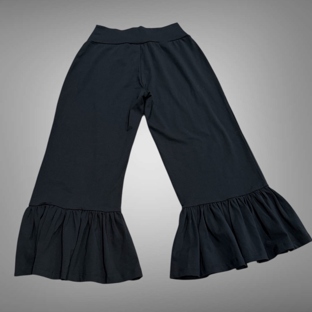 NWT Matilda Jane Big Ruffle Pants Black, Cropped, Women’s Small - Picture 4 of 6